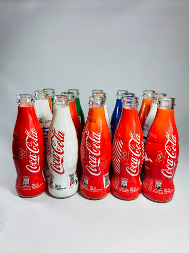 Coca Cola | 15 Garrafas Países Sede Olimpíadas 2016 Vazias