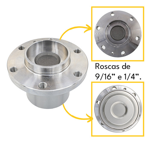 Cubo Roda Dianteira Sprinter Com Abs 311 515 2.2 2012 A 2019