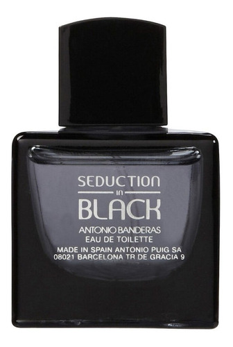 Perfume Antonio Banderas Seductión In Black Edt X100ml