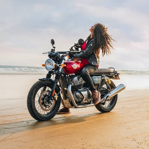 Imagen 25 de 25 de Royal Enfield Interceptor Canyon Red 0 Km