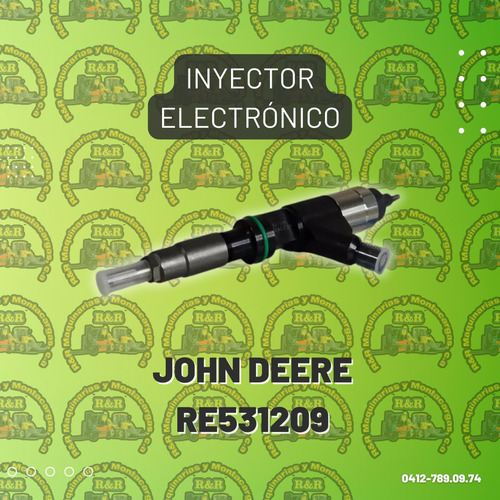 Inyector Electrónico John Deere Re531209