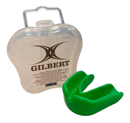 Protector Bucal Gilbert Senior Anatomico Moldeable Box