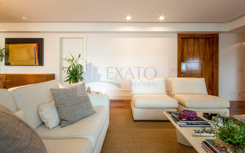 Imagem 8 de 15 de Lindo Apartamento No Itaim Bibi, Com 201m², 3 Suítes E 4 Vagas. - Em50110