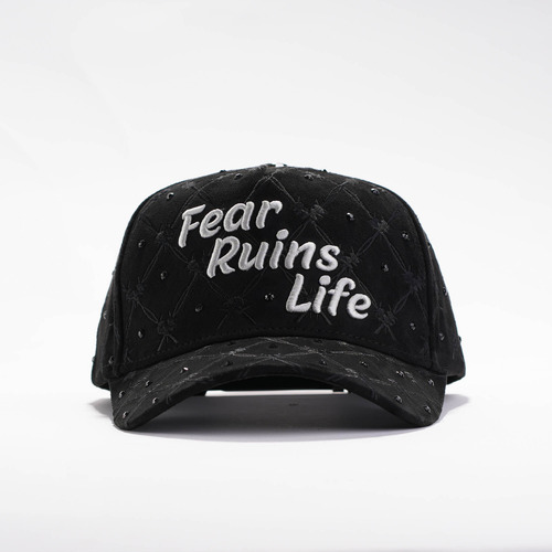 Gorra Dreamer Fear Ruins Life Negra Original Negro Único