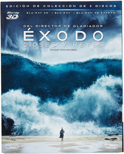 Éxodo Dioses Y Reyes - Pelicula Bluray 3d + Bluray  