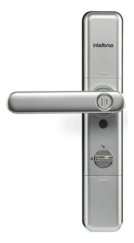 Fechadura smart embutir maçaneta Ifr 7000 prata Intelbras