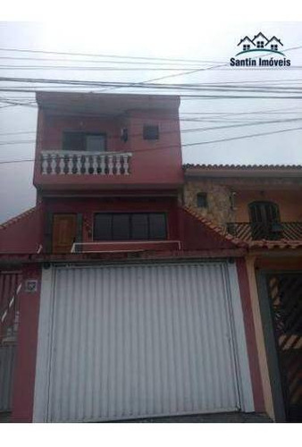 Imagem 13 de 13 de Sobrado De 246 M² Com 03 Dormitórios (sendo 01 Suíte) À Venda Por R$ 510.000 - Jardim Las Vegas - Santo André/sp - So0251