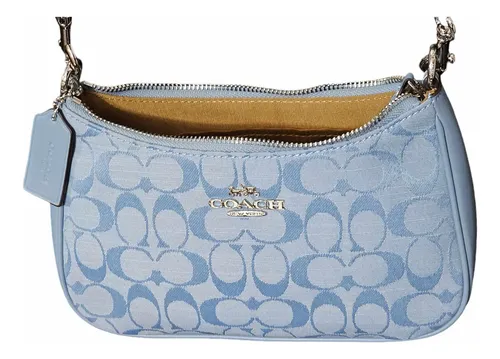 Bolsa coach azul cielo sale