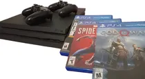 Comprar Sony Playstation 4 Pro 1tb 4k Hdr Negro + 3 Juegos Físicos