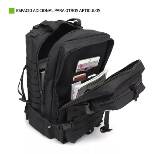 Alforja Bolso Para Moto 30 Litros Mochila Tactica Militar