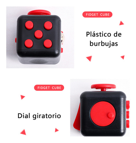 Eb Fidget Cube Juguete Antiestres Cubo For La Ansiedad 2 Pcs