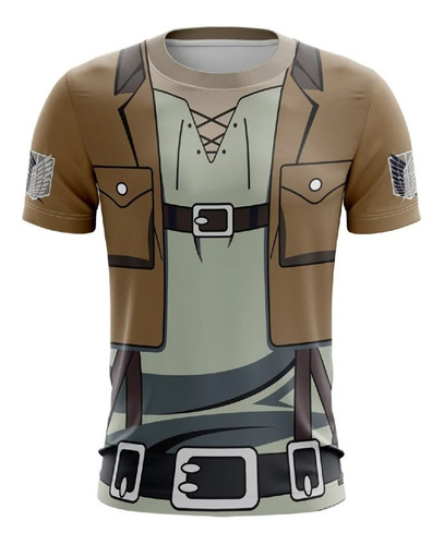 Playeras Sublimada Attack On Titan