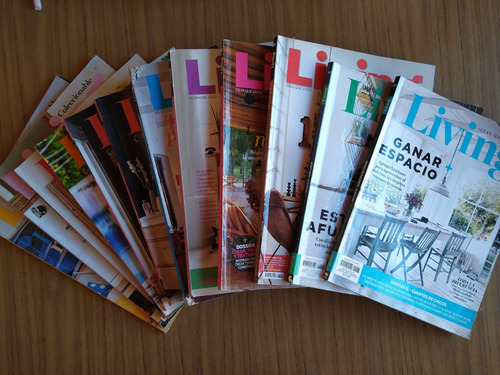 Set De Revistas Living (12), D&d (2) Y Para Ti Deco (1)