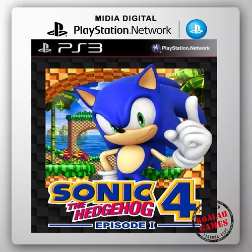 Sonic The Hedgehog 4 Episode 1 - Jogo Digital Ps3