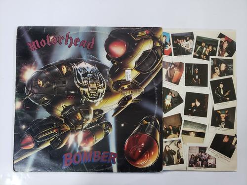 Motorhead Bomber Lp Azul De Inglaterra Casi Nuevo