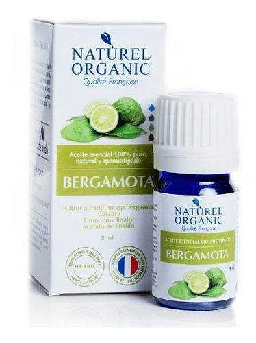 Aceite Esencial Bergamota 100% Puro Quimiotipado 5ml 