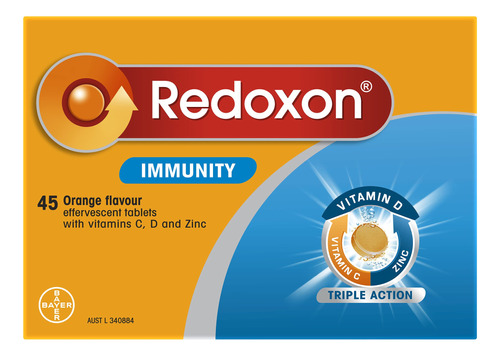 Redoxon Formula De Triple Accion Con Vitamina Inmune Con C,