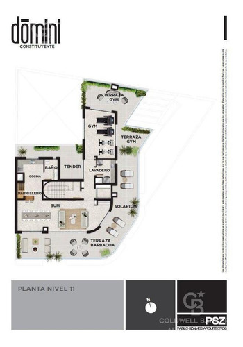 Imagen 5 de 15 de Apartamento Penthouse Monoambiente En Venta En Cordón