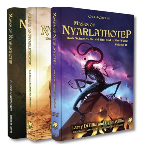 Chamado De Cthulhu - Máscaras De Nyarlathotep- Rpg, De Renan Barcelos E Rogério Saladino. Editora New Order, Capa Dura, Edição Não Em Português, 2023