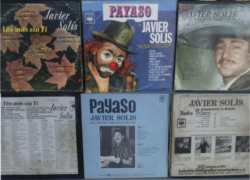 Coleccionable Discos Lp Jorge Negrete Javier Solis