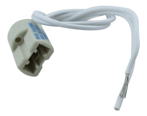 Zocalo G9 Ceramico 220v Conector P/ Lampara Bipin Pack X10