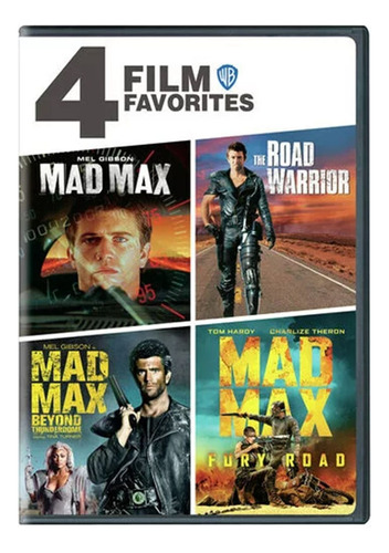 Dvd Mad Max Collection / Incluye 4 Films