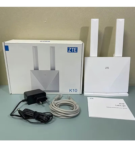 Router 4g Wifi Zte K10 Libre Auto Casa Rodante Bus Rj45/rj11