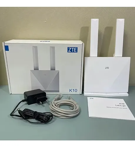 Router 4g Wifi Zte K10 Libre Auto Casa Rodante Bus Rj45/rj11