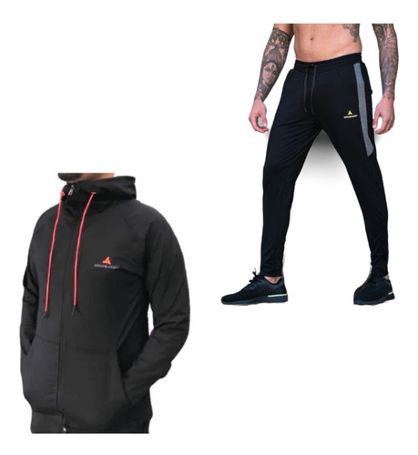 Combo! Campera Inf+pantalon Chupin Deportivo Colores