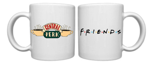 Taza Friends Central Perk Serie Ceramica Importada Calidad