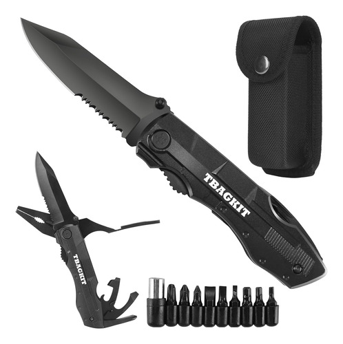 Cuchillo De Bolsillo Multiherramienta 16 En 1 Tbagkit