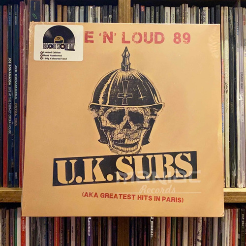 Uk Subs  Live N' Loud 1989 Aka Greatest Hits In Paris Vinilo