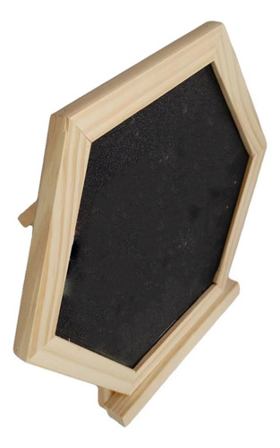 Placa De Exibição De Quadro Negro Pequeno De Mesa Com