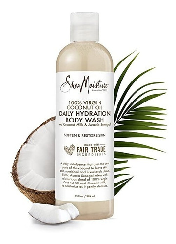 Shea Moisture Jabón Corporal De 100%  Aceite De Coco 2pk 