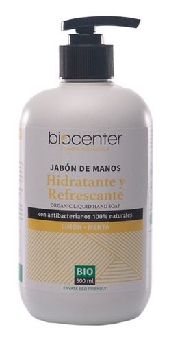Jabón De Manos Limón Menta Biocenter 500 Ml