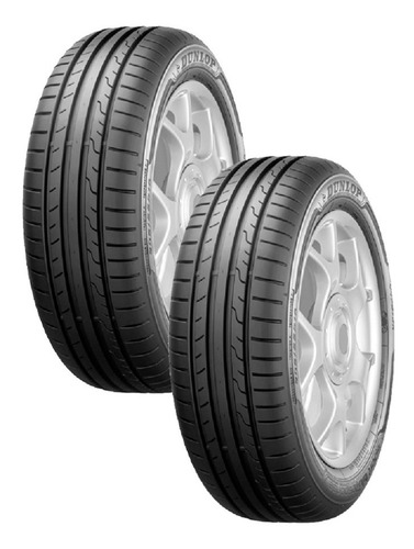 Paq. 2 Llantas 205/55  R16 Dunlop Sport Bluresponse 91w