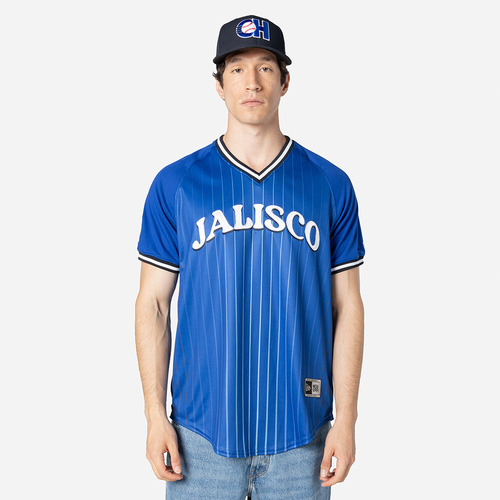 Jersey New Era Charros Jalisco Beisbol Lmb 25 Away Caballero