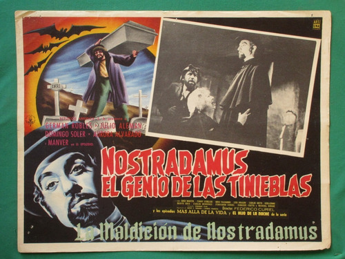 German Robles Nostradamus El Genio De Las Tinieblas Cartel 2