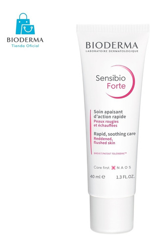 Bioderma Sensibio Forte, Cuidado Calmante Inmediato, 40 Ml