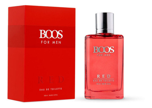 Eau De Toilette Boos Red para homens X 100 ml