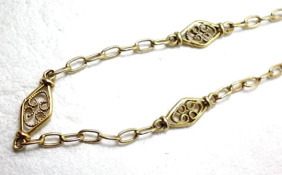 Cadena De Oro 18 Kt Origen Europeo