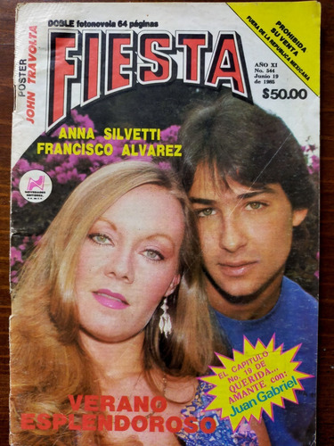 Anna Silvetti, Francisco Alvarez En Fotonovela John Travolta