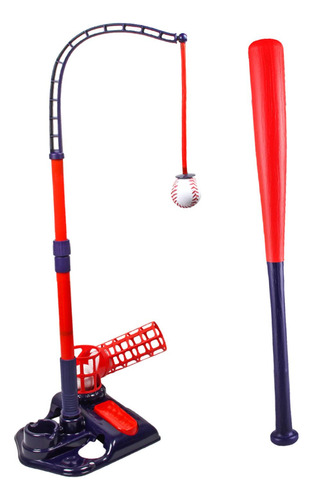 Máquina Lanzadora De Béisbol Para Niños De 3 A 5 Rojo