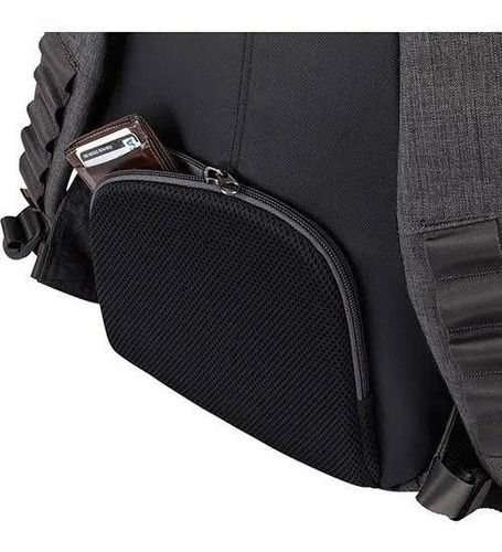 Mochila Case Logic Berkeley Notebook 15.6 Pol Bpca115 Cinza Cor Cinza-escuro Desenho Do Tecido Nylon