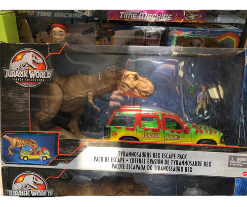 Jurassic World T-rex Escape Pack X3 T-rex Juego X3 Mattel Jw