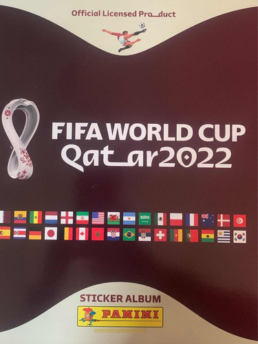 Álbum Mundial 2022 Qatar Original Pasta Blanda.