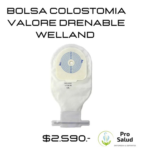 Bolsa Colostomia Welland Medical 1 Pieza