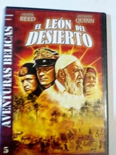 Dvd - El León Del Desierto - Anthony Quinn / Oliver Reed