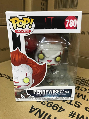 Funko Pop Pennywise With Balloon 780 It Eso Pop Movies