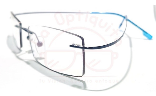 Imagen 3 de 5 de Armazon Lentes Ultraligero 8g Beta Titanio Flexible Memoria Bti-001